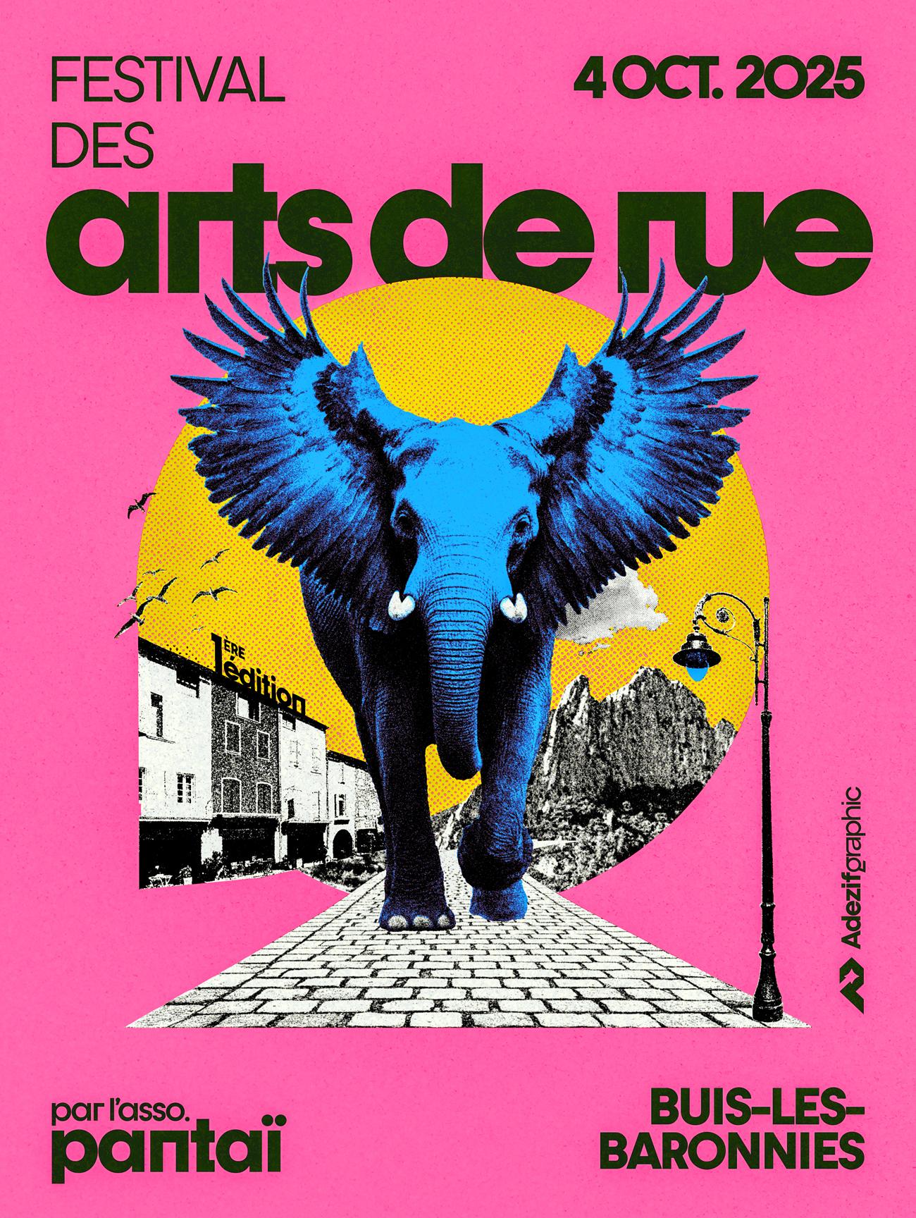 Affiche rose